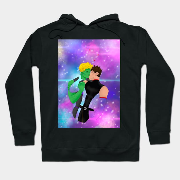 Space husbands Hoodie by Babynothing